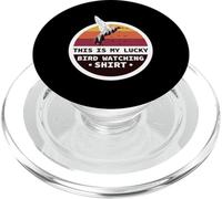 This Is My Lucky Bird Watching Shirt Ornithology PopSockets PopGrip for MagSafe