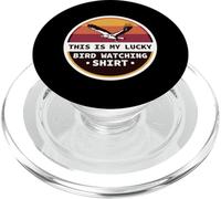 This Is My Lucky Bird Watching Shirt Ornithology PopSockets PopGrip for MagSafe