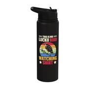This is My Lucky Bird Watching Shirt Ornithology Stainless Steel Insulated Water Bottle