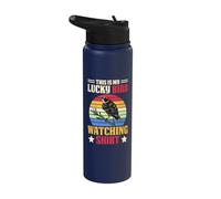 This is My Lucky Bird Watching Shirt Ornithology Stainless Steel Insulated Water Bottle