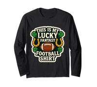 This is My Lucky Fantasy Football Long Sleeve T-Shirt