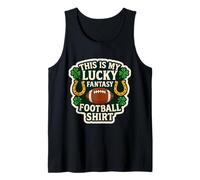 This is My Lucky Fantasy Football Tank Top