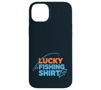 This Is My Lucky Fishing Fisherman - Retro Good Luck Angler Case for iPhone 14 Plus