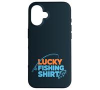This Is My Lucky Fishing Fisherman - Retro Good Luck Angler Case for iPhone 16
