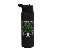 This is My Lucky Flying Stainless Steel Insulated Water Bottle
