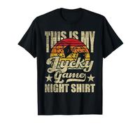 This Is My Lucky Game Night Shirt Tabletop Game Board Gaming T-Shirt