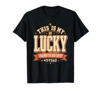 This is My Lucky Transfer Day IVFDAD Value Graphic T-Shirt