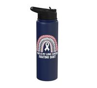 This is My Lung Cancer Fighting Stainless Steel Insulated Water Bottle