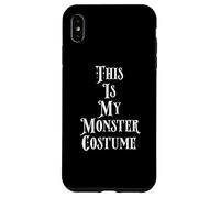 This Is My Monster Costume For Men and Women Monster Costume Case for iPhone XS Max