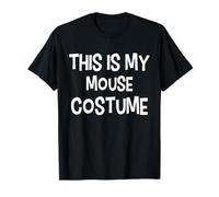 This is My Mouse Costume Halloween Simple Costume T-Shirt