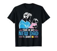 This is My New Dad First Time Fatherhood Pregnancy Reveal T-Shirt