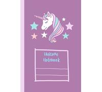 This is my notebook Unicorn Pattern : notebook journal (6X9): Unicorn Pattern Cover, composition notebook, notebook,100 pages, 6X9, notebook for ... use, writing, journal, notes, letters