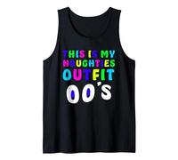 This is My Noughties Outfit 00's Fun for Men and Women Tank Top, Men, Black, Large