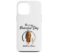 This Is My Peaceful Day - Walk for Peace Monks & Aloka Dog Case for iPhone 13 Pro Max