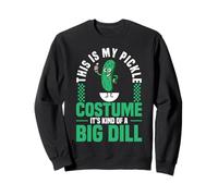 This Is My Pickle Costume Dill Halloween Food Lazy Costume Sweatshirt