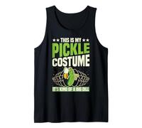 This is My Pickle Costume Dill Halloween Food Lazy Costume Tank Top
