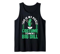 This is My Pickle Costume Dill Halloween Food Lazy Costume Tank Top