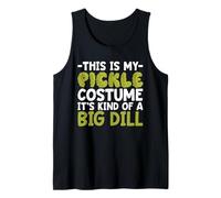 This is My Pickle Costume It's Kind of A Big Dill Halloween Tank Top