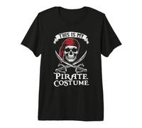 This is My Pirate Costume Halloween Pirate Skull Premium T-Shirt
