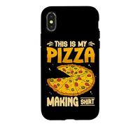 This Is My Pizza Making Shirt Pizza Maker Case for iPhone X/XS
