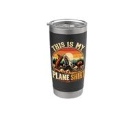 This is My Plane Shirt Funny Woodworking Carpenter Hand Tool Stainless Steel Insulated Tumbler