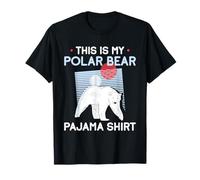 This Is My Polar Bear Pajama Shirt Polar Bear Pajamas T-Shirt
