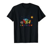 This is My Pre-K Era Cute Playful Learning Milestone T-Shirt, Men, Black, XXL