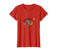 This is My Pre-K Era Cute Playful Learning Milestone T-Shirt, Women, Red, XXL