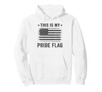 This is My Pride Flag American Flag Patriotic USA Flag Pullover Hoodie