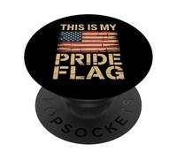 This Is My Pride Flag American Pride of the USA PopSockets Adhesive PopGrip