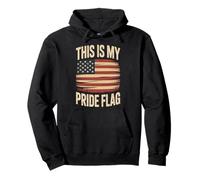 This Is My Pride Flag American Pride of the USA Pullover Hoodie