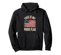 This Is My Pride Flag Celebration of Freedom Design Pullover Hoodie