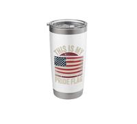 This is My Pride Flag Celebration of Freedom Design Stainless Steel Insulated Tumbler