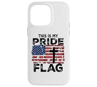 This Is My Pride Flag Jesus Cross USA American 4th of July Case for iPhone 14 Pro Max