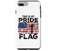This Is My Pride Flag Jesus Cross USA American 4th of July Case for iPhone 7 Plus/8 Plus