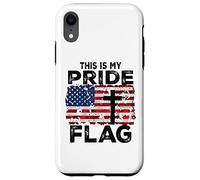 This Is My Pride Flag Jesus Cross USA American 4th of July Case for iPhone XR