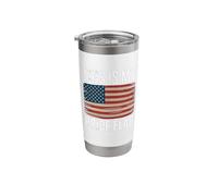 This is My Pride Flag Red White Blue Expression Design Stainless Steel Insulated Tumbler