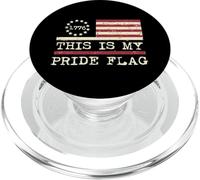 This Is My Pride Flag USA 1776 Anti LGBT 4th July Men Women PopSockets PopGrip for MagSafe