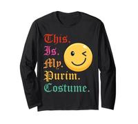 This is My Purim Costume Funny Jewish Long Sleeve T-Shirt