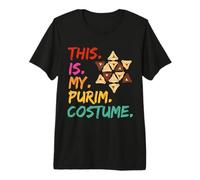 This is My Purim Costume Jewish Hamantaschen Magen David Premium T-Shirt