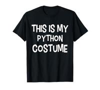 This is My Python Costume Halloween Simple Costume T-Shirt