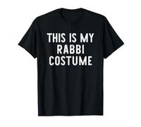 This is My Rabbi Costume Halloween Funny Simple Kids Adult T-Shirt