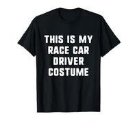 This is My Race Car Driver Costume Halloween Easy Racecar T-Shirt