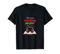 This is My Reading Playlist Book Lover Graphic T-Shirt