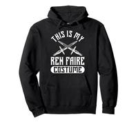 This Is My Ren Faire Costume Funny Design Pullover Hoodie