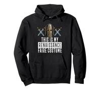 This Is My Renaissance Faire Costume Funny Medieval Knight Pullover Hoodie