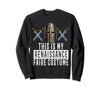 This Is My Renaissance Faire Costume Funny Medieval Knight Sweatshirt