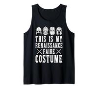 This is My Renaissance Faire Costume Medieval Knight Tank Top