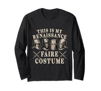 This is My Renaissance Faire Costume Medieval Long Sleeve T-Shirt