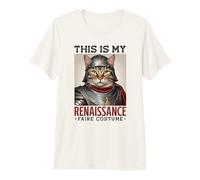 This is My Renaissance Faire Costume Ren Faire Cat Premium T-Shirt